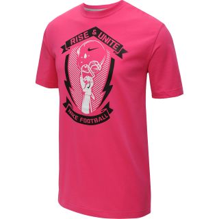 NIKE Mens Breast Cancer Awareness Football Short Sleeve T Shirt   Size: Medium,