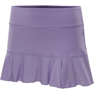 NIKE Womens Flirty Knit Tennis Skirt   Size: Large, Urban Lilac/silver