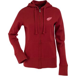 Antigua Womens Detroit Red Wings Signature Hooded Full Zip Sweatshirt   Size: