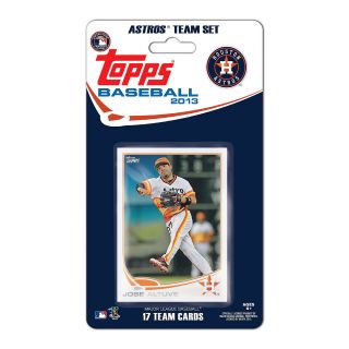 Topps 2013 Houston Astros Official Team Baseball Card Set of 17 Cards Blister