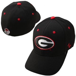 Zephyr Georgia Bulldogs DH Fitted Hat   Black   Size: 6 3/4, Georgia Bulldogs