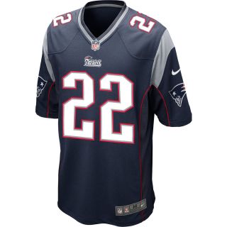 NIKE Mens New England Patriots Stevan Ridley Game Team Color Jersey   Size: