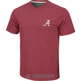 COLOSSEUM Mens Alabama Crimson Tide Mirage V Neck T Shirt   Size: Small,