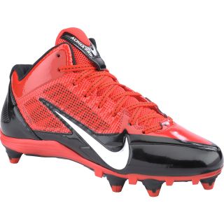 NIKE Mens Alpha Pro 3/4 Football Cleats   Size: 8.5, Black/red