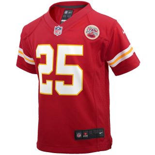 NIKE Youth Kansas City Chiefs Jamaal Charles Game Jersey, Ages 4 7   Size: Large