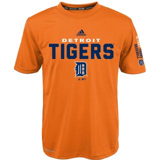 adidas Youth Detroit Tigers ClimaLite Batter Short Sleeve T Shirt   Size: Xl,