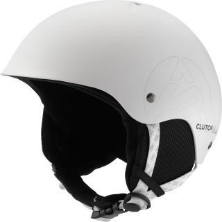 K2 Mens Clutch Snowboarding Helmet   Size: Small, White