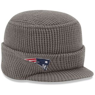 NEW ERA Womens New England Patriots Snow Sergeant Knit Cap, Grey