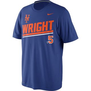 NIKE Mens New York Mets David Wright 2014 Dri FIT Legend Player Name And