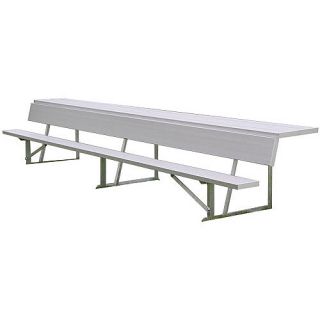 Sport Supply Group Aluminum 7.5 Players Bench with Shelf   Size: 7.5 Foot,