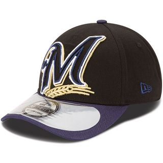 NEW ERA Mens Milwaukee Brewers 39THIRTY Clubhouse Cap   Size M/l, Gold