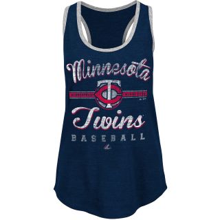 MAJESTIC ATHLETIC Womens Minnesota Twins Authentic Tradition Tank Top   Size: