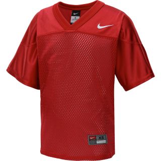 NIKE Boys Core Practice Football Jersey   Size: Small, Scarlet/white