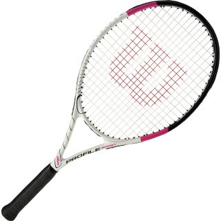 WILSON Profile Boost Tennis Racquet   Size: 1, Black/pink
