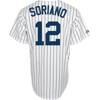 Majestic Athletic New York Yankees Alfonso Soriano Replica Home Jersey   Size: