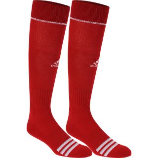 adidas Rivalry Baseball Socks   2 Pack   Size: Large, Red/white