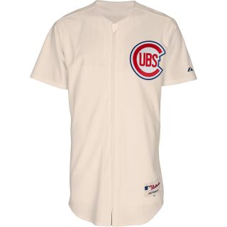 MAJESTIC ATHLETIC Mens Chicago Cubs 1953 Sunday Authentic Replica Home Jersey  