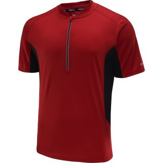 TRAYL Mens Ryde Short Sleeve Cycling Jersey   Size: Large, Red