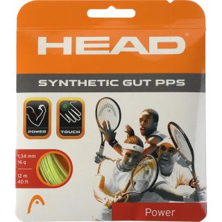 HEAD Synthetic Gut PPS 16 Tennis String   Size: 4016g, Yellow
