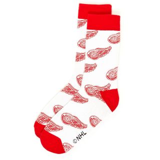 Sportin Styles Detroit Red Wings Team Socks   Size: Medium/large, Det Red