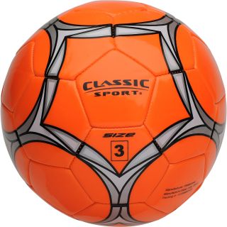 CLASSIC SPORT Soccer Ball   Size: 5, Orange