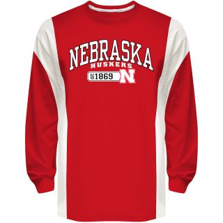 T SHIRT INTERNATIONAL Mens Nebraska Cornhuskers Rocket Long Sleeve T Shirt  