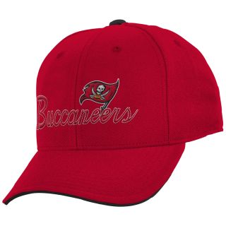 NFL Team Apparel Youth Tampa Bay Buccaneers Structured Adjustable Cap   Size: