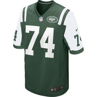 NIKE Mens New York Jets Nick Mangold Game Team Color Jersey   Size: Large,