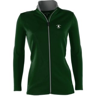 Antigua Michigan State Spartans Womens Leader Full Zip Jacket   Size: Large,