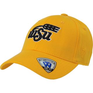 TOP OF THE WORLD Mens Wichita State Shockers Premium Collection Gold Stretch