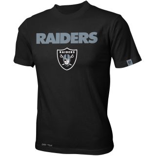 NFL Team Apparel Youth Oakland Raiders Team Standard Dri Tek Short Sleeve T 