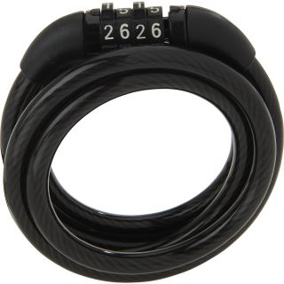 Bell EZ Guard Combination Cable Lock, Black