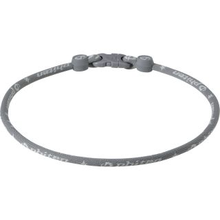 PHITEN Titanium Necklace   Star   Size: 22, Grey