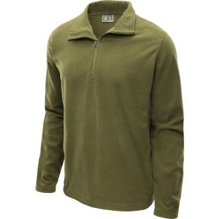ALPINE DESIGN Mens 1/4 Zip Fleece Pullover   Size: Xlmens, Burnt Olive