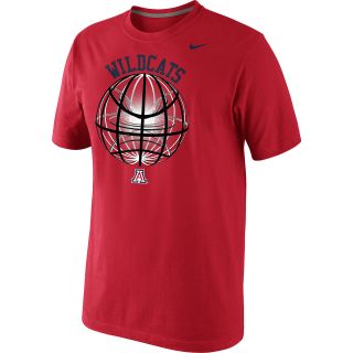 NIKE Mens Arizona Wildcats Fusion Power Glow Ball Short Sleeve T Shirt   Size: