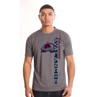 LEVELWEAR Mens Colorado Avalanche Punch Out Short Sleeve T Shirt   Size: Xl,