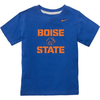 NIKE Youth Boise State Broncos Practice Short Sleeve T Shirt   Size Medium,