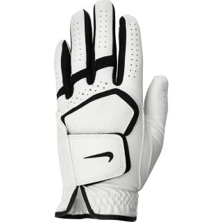 NIKE Mens Dura Feel Golf Glove   Left Hand Regular   Size: Ml, White/black