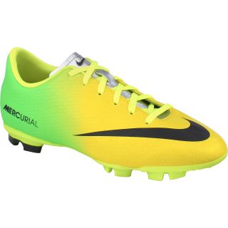 NIKE Kids Mercurial Victory IV FG Soccer Cleats   Size: 5, Yellow/green