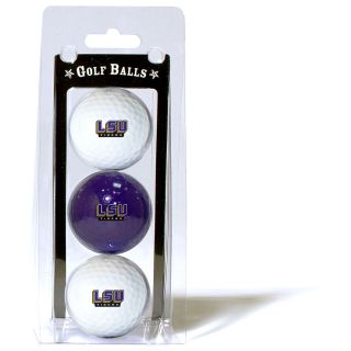 Team Golf Louisiana State University (LSU) Tigers 3 Ball Pack (637556220059)