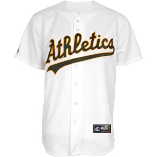 Majestic Athletic Oakland Athletics Blank Replica Home Jersey   Size: XL/Extra