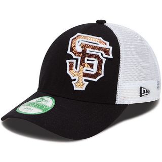 NEW ERA Youth San Francisco Giants Sequin Shimmer 9FORTY Adjustable Cap   Size: