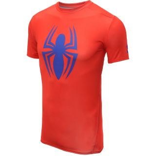 UNDER ARMOUR Mens Alter Ego Spider Man Compression Short Sleeve T Shirt   Size: