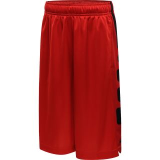 NIKE Boys Elite Stripe Basketball Shorts   Size: Small, Gym Red/black