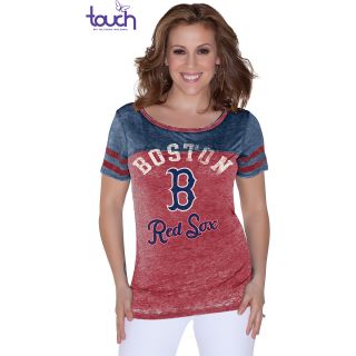 Touch By Alyssa Milano Womens Boston Red Sox Morgan Short Sleeve T Shirt  