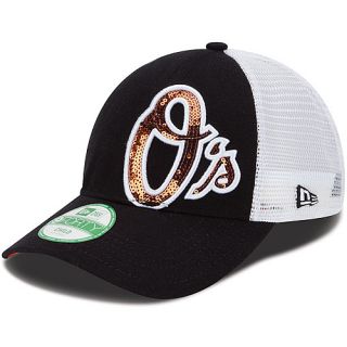 NEW ERA Youth Baltimore Orioles Sequin Shimmer 9FORTY Adjustable Cap   Size: