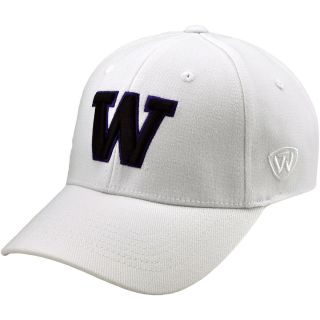 TOP OF THE WORLD Mens Washington Huskies Premium Collection White Stretch Fit
