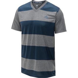 adidas Mens ClimaLite Lifestyle Short Sleeve T Shirt   Size: Medium, Dk.grey
