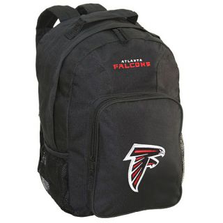 Concept One Atlanta Falcons Southpaw Heavy Duty Logo Applique Black Backpack