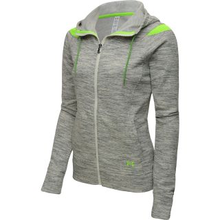 UNDER ARMOUR Womens Charged Cotton Storm Marble Full Zip Hoodie   Size: Large,